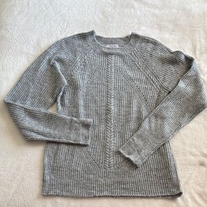 Gray Knit Sweater